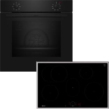 Neff BX18IB - Backofen-Set, Einbau, B1DCA0AK0 + T58SHF1L0, Backofen, Induktionskochfeld